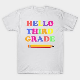Hello Third Grade T-Shirt